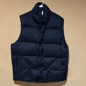 Lacoste Men's Black Puffer Vest